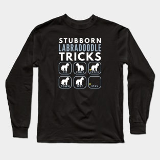 Stubborn Labradoodle Tricks - Dog Training Long Sleeve T-Shirt